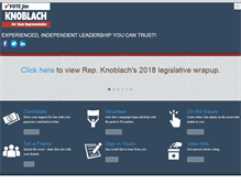 Tablet Screenshot of jimknoblach.com